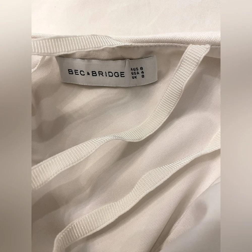 Bec + Bridge white midi strappy dress 👗 - Picture 6 of 8